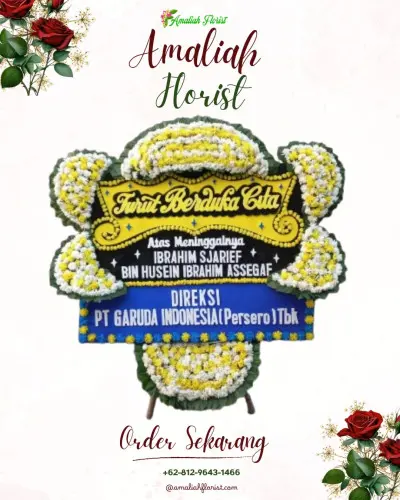 Papan Bunga Duka di Tambakboyo